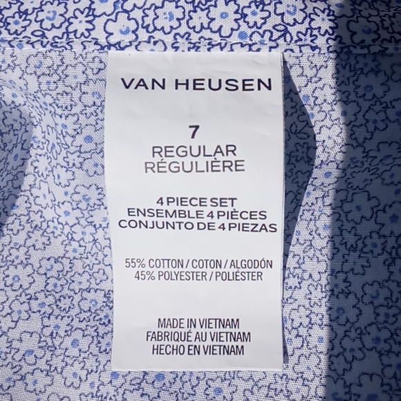 Van Husen Boys Floral Print Shirt - Picture 10 of 15